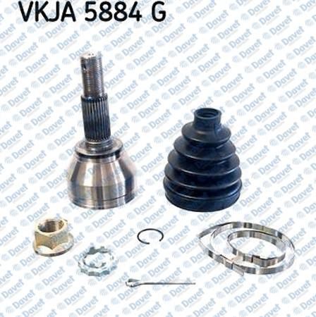 SKF VKJA 5884G Aks Kafasi Dis Sag Sol Nissan Juke 10=>  ####